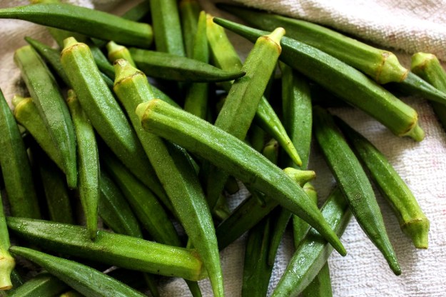 Fresh okra