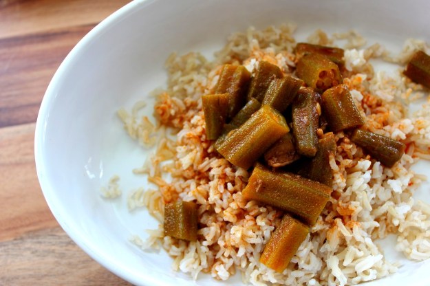Iraqi Okra Stew