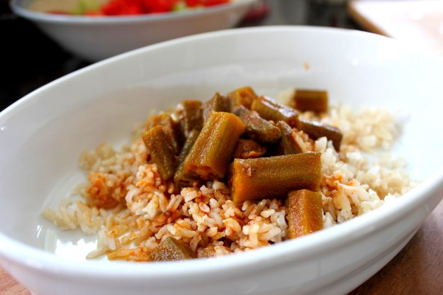Iraqi Okra Stew