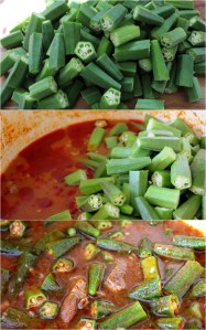 Okra stew